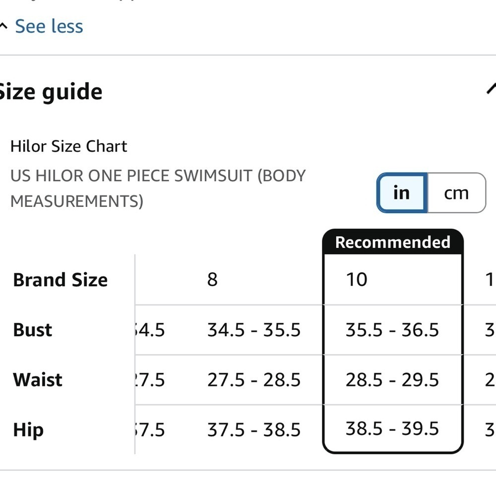 Hilor One Piece Asymmetric One Shoulder Bathing Suit Black/Green Womens Size 10 - Picture 15 of 15